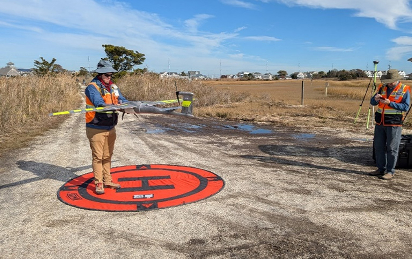 Lidar and Multispectral Image Surveys Monitor Wetlands Elevated with Dredge Material in the Back-Bay Identifying Areas for Future Improvement