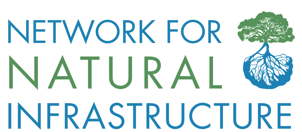 Network for Natual Infrastructure (NNI) logo in blue and green with tree icon in the upper right corner.
